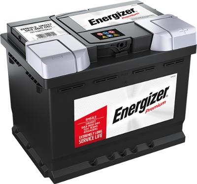 ENERGIZER EM63-L2 - Стартерная аккумуляторная батарея, АКБ unicars.by