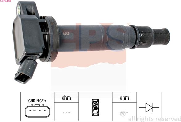 EPS 1.970.458 - Катушка зажигания unicars.by