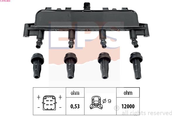 EPS 1.970.403 - Катушка зажигания unicars.by