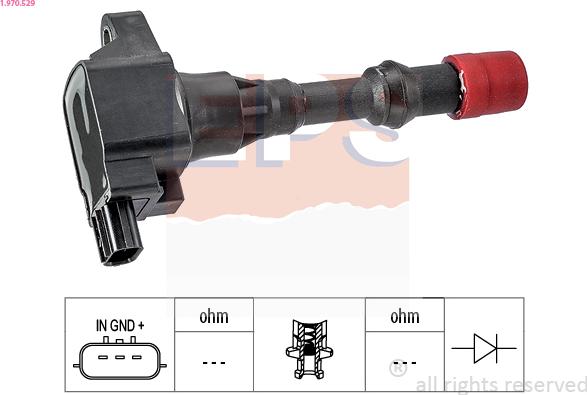 EPS 1.970.529 - Катушка зажигания unicars.by