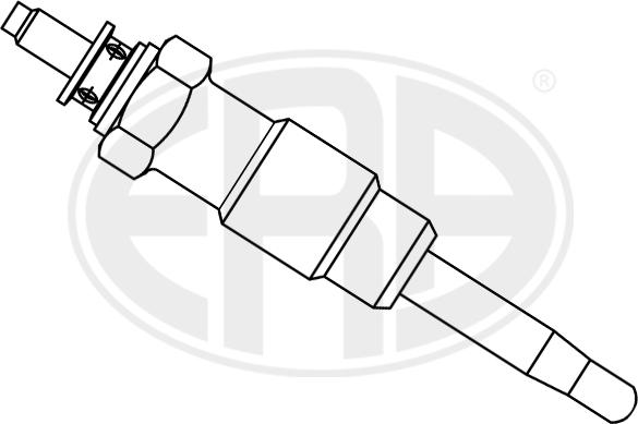 ERA 886053 - Свеча накаливания unicars.by