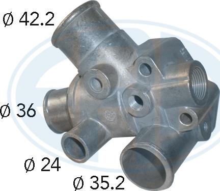 ERA 350472 - Термостат охлаждающей жидкости / корпус unicars.by