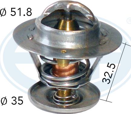 ERA 350027 - Термостат охлаждающей жидкости / корпус unicars.by