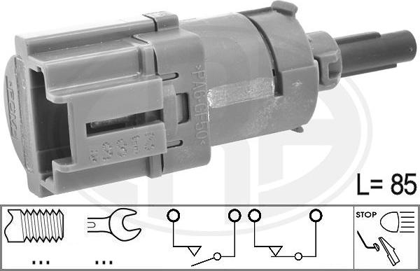 ERA 330940 - Выключатель фонаря сигнала торможения unicars.by