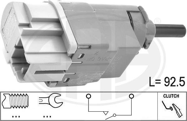 ERA 330935 - Выключатель, привод сцепления (Tempomat) unicars.by