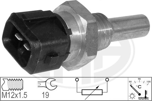 ERA 330583 - Датчик, температура охлаждающей жидкости unicars.by