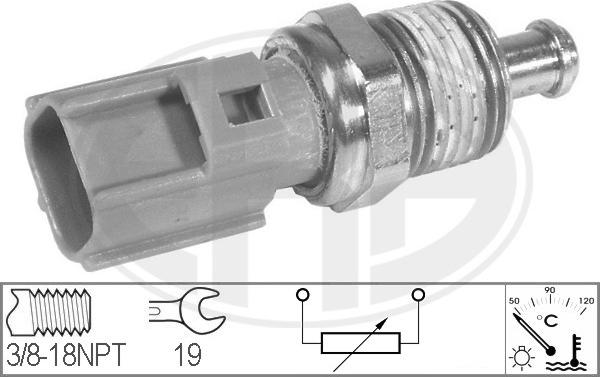 ERA 330144 - Датчик, температура охлаждающей жидкости unicars.by