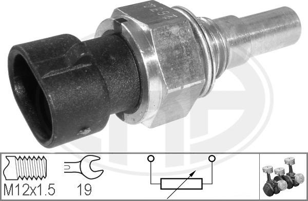 ERA 330107 - Датчик, температура охлаждающей жидкости unicars.by