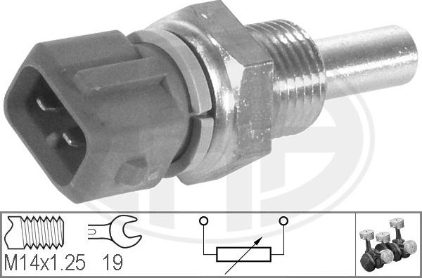 ERA 330134 - Датчик, температура охлаждающей жидкости unicars.by