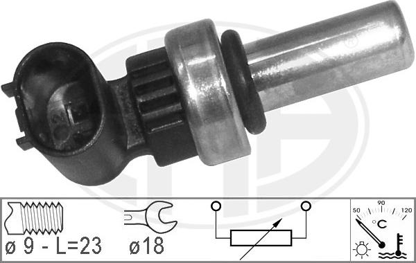 ERA 330757 - Датчик, температура охлаждающей жидкости unicars.by