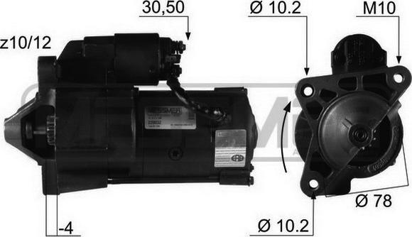 ERA 220032R - Стартер unicars.by