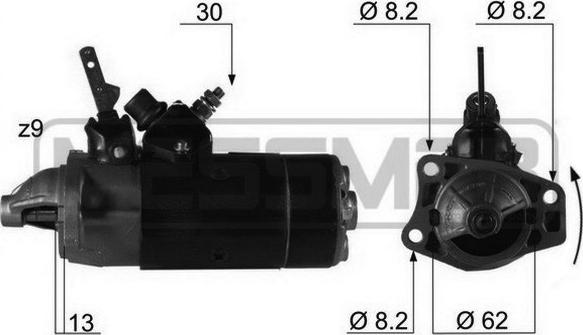 ERA 220025R - Стартер unicars.by