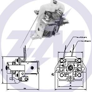 ERA ZM3903 - Тяговое реле, соленоид, стартер unicars.by