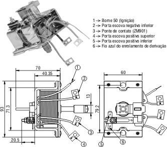 ERA ZM2902 - Тяговое реле, соленоид, стартер unicars.by