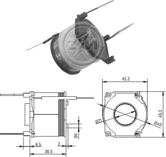 ERA ZM241993 - Тяговое реле, соленоид, стартер unicars.by