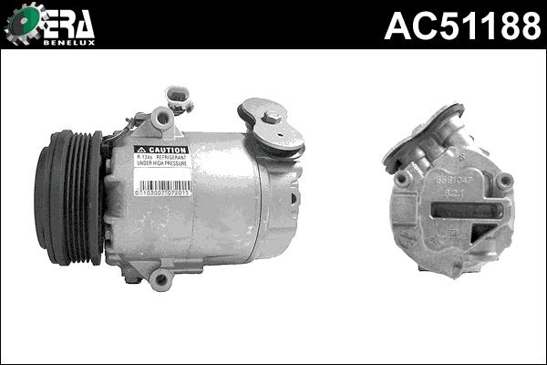 ERA Benelux AC51188 - Компрессор кондиционера unicars.by