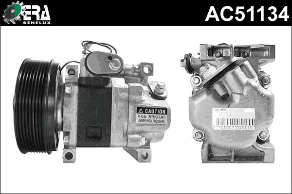 ERA Benelux AC51134 - Компрессор кондиционера unicars.by