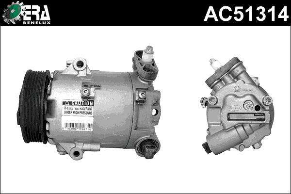 ERA Benelux AC51314 - Компрессор кондиционера unicars.by