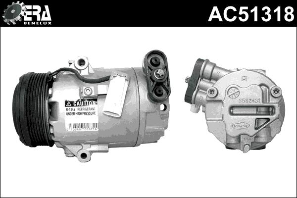 ERA Benelux AC51318 - Компрессор кондиционера unicars.by