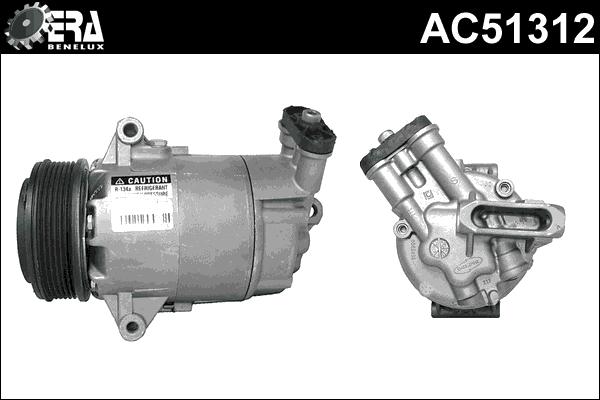 ERA Benelux AC51312 - Компрессор кондиционера unicars.by