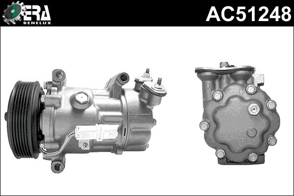 ERA Benelux AC51248 - Компрессор кондиционера unicars.by