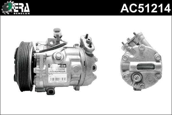 ERA Benelux AC51214 - Компрессор кондиционера unicars.by