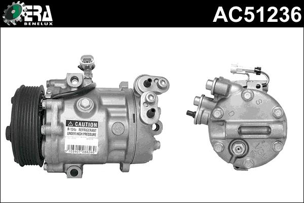 ERA Benelux AC51236 - Компрессор кондиционера unicars.by