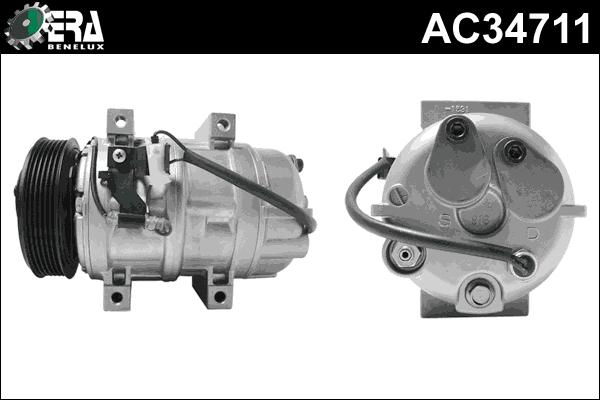 ERA Benelux AC34711 - Компрессор кондиционера unicars.by