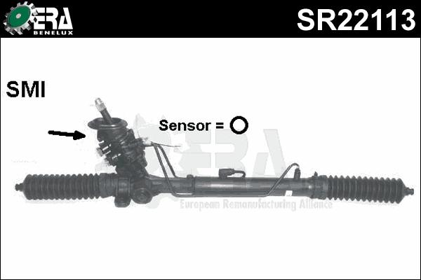 ERA Benelux SR22113 - Рулевой механизм, рейка unicars.by