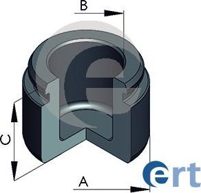 ERT 150952-C - Поршень, корпус скобы тормоза unicars.by