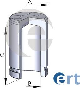 ERT 150704-C - Поршень, корпус скобы тормоза unicars.by