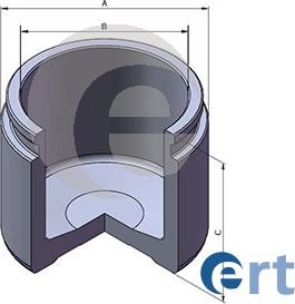 ERT 150800-C - Поршень, корпус скобы тормоза unicars.by