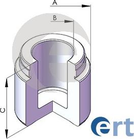 ERT 150977-C - Поршень, корпус скобы тормоза unicars.by