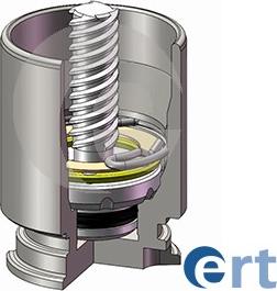 ERT 150766K - Поршень, корпус скобы тормоза unicars.by