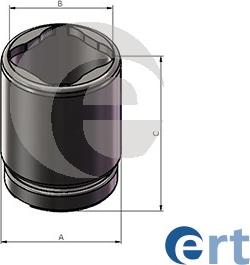 ERT 151433-C - Поршень, корпус скобы тормоза unicars.by