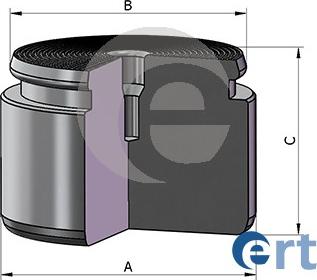 ERT 151367-C - Поршень, корпус скобы тормоза unicars.by