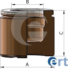 ERT 151201-C - Поршень, корпус скобы тормоза unicars.by