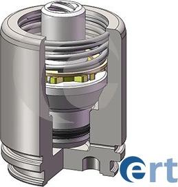 ERT 151203K - Поршень, корпус скобы тормоза unicars.by