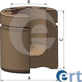 ERT 151273-C - Поршень, корпус скобы тормоза unicars.by