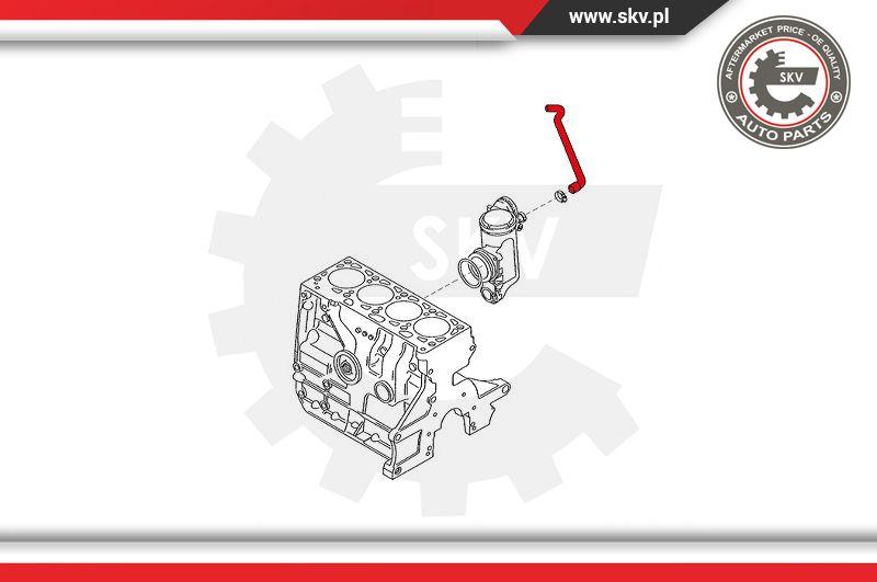 Esen SKV 31SKV105 - Масляный шланг unicars.by