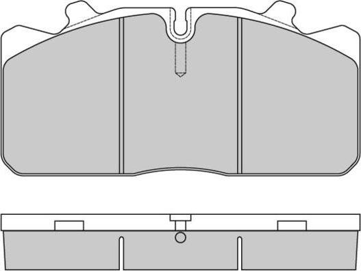 Pagid C4033 - Тормозные колодки, дисковые, комплект unicars.by