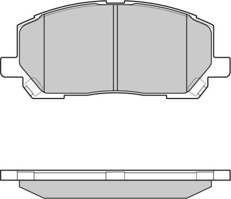 Remsa 855 00 - Тормозные колодки, дисковые, комплект unicars.by