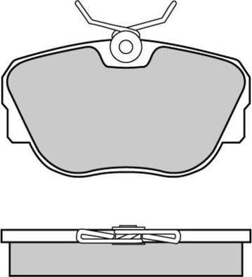 Lemförder WVA 21173 175 - Тормозные колодки, дисковые, комплект unicars.by