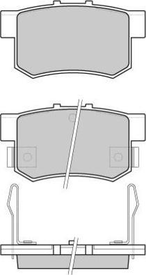 Triscan P0225302 - Тормозные колодки, дисковые, комплект unicars.by