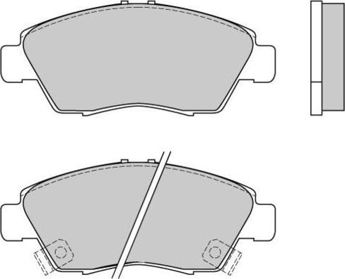 INTERBRAKE DP7776 - Тормозные колодки, дисковые, комплект unicars.by