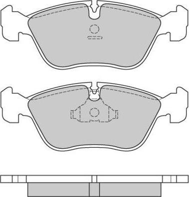 FTE 9002142 - Тормозные колодки, дисковые, комплект unicars.by