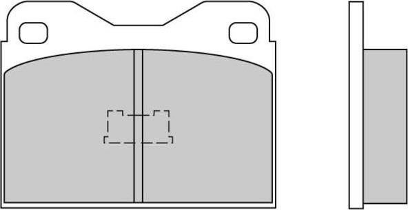 ACDelco 171-1085 - Тормозные колодки, дисковые, комплект unicars.by