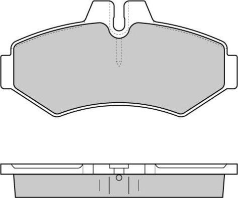 E.T.F. 12-0845 - Тормозные колодки, дисковые, комплект unicars.by