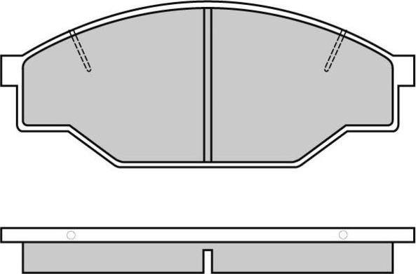 DJ Parts BP1002 - Тормозные колодки, дисковые, комплект unicars.by