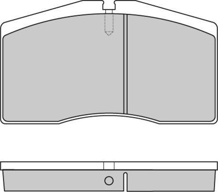 Lemförder 26372 - Тормозные колодки, дисковые, комплект unicars.by